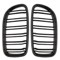 Predná maska ľadvinky Double-line BMW 3 E90/91 2009-2012 karbon 