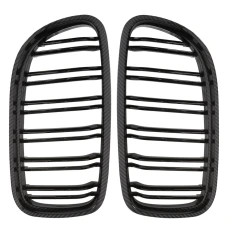 Predná maska ľadvinky Double-line BMW 3 E90/91 2009-2012 karbon