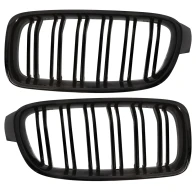 Predná maska ľadvinky Double-line BMW 3 F30 F31 2012-2018 čierna