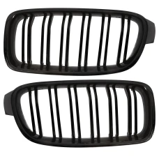 Predná maska ľadvinky Double-line BMW 3 F30 F31 2012-2018 čierna