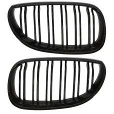 Predná maska ľadvinky Double-line BMW 5 E60/61 2003-2010 čierna