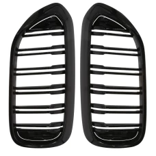 Predná maska ľadvinky Double-line BMW 5 G30/G31 čierna lesklá