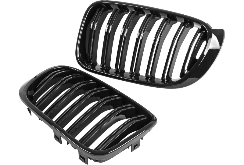 Predná maska ľadvinky Double-line BMW X3/X4 F25/F26 2014-2018 FACELIFT čierná na automobil Predná maska ľadvinky Double-line BMW X3/X4 F25/F26 2014-2018 FACELIFT čierná na automobil