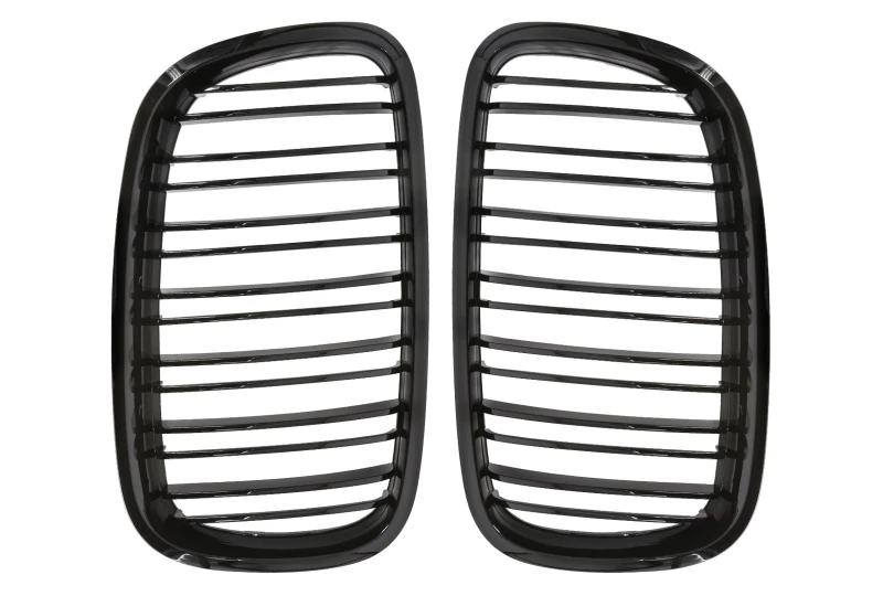 Predná maska ľadvinky Double-line BMW X5 E70 X6 E71 2007-2013 čierna na automobil Predná maska ľadvinky Double-line BMW X5 E70 X6 E71 2007-2013 čierna na automobil