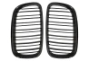 Predná maska ľadvinky Double-line BMW X5 E70 X6 E71 2007-2013 čierna na automobil