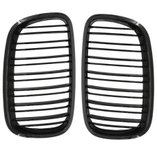 Predná maska ľadvinky Double-line BMW X5 E70 X6 E71 2007-2013 karbon