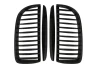 Predná maska ladvinky single BMW 3 E90/91 2005-2008 čierna na automobil