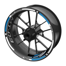 SEFIS sada farebných prúžkov EASY na kolesa Yamaha MT-03 modrá