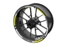 SEFIS sada farebných prúžkov EASY na kolesa Yamaha žltá pre motocykel