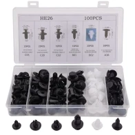 SEFIS sada plastových skrutiek 6-10mm 100ks