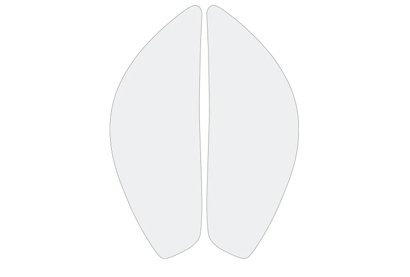 SEFIS Tankpad EASY sport bočný - číry pre motocykel