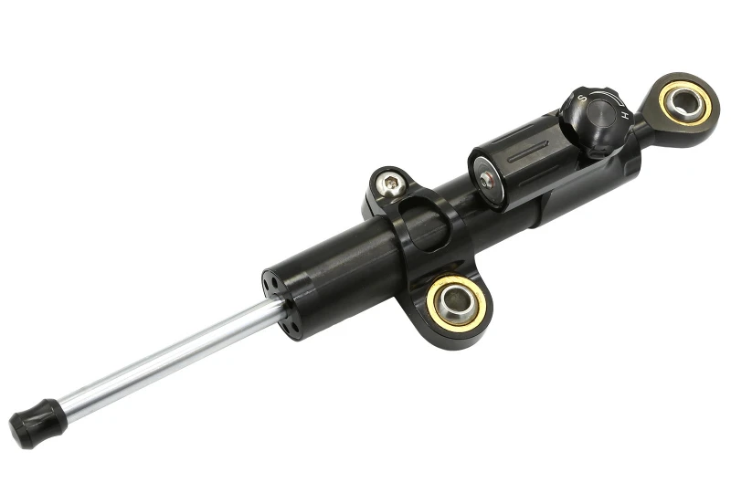 SEFIS UNI 1 univerzálny tlmič riadenia na motocykel - čierny pre motocykel