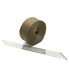 SEFIS žiaruvzdorná omotávka výfukových zvodov 10m bronzová