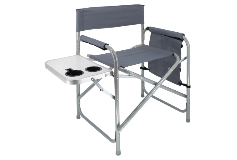 SEFIS Basic kempingová rozkladacia stolička so stolíkom a držiakom nápojov 