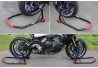 SEFIS D18 moto stojan predný a zadný set - červený - 2v1 / 2v1