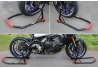 SEFIS D18 univerzálny zadný moto stojan - červený - hák