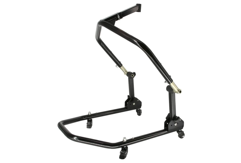 SEFIS D20U sklopný pojazdný predný stojan do krku riadenia pre motocykel