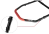 SEFIS D22 zadný stojan pre letmé uloženie kolesa - ľavostranný pre Kawasaki Ninja H2 / H2R 21.6mm