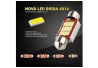 SEFIS LED žiarovka sufit 36mm 12V C5W 12SMD CANBUS biela pre auto