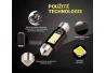SEFIS LED žiarovka sufit 41mm 12V C5W 6SMD CANBUS biela pre auto