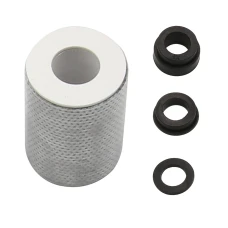 SEFIS náhradný filter pre predlžovací nadstavec vodovodnej batérie otočný 1080 ° s uhlíkovým filtrom - chróm