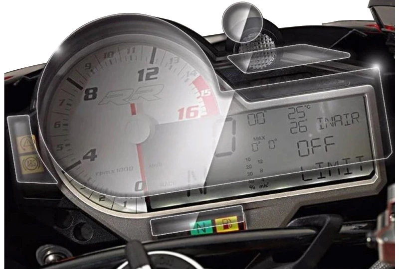 SEFIS ochranná fólia budíkovBMW S 1000 R S 1000 RR S 1000 XR 2015 2016 2017 2018 pre motocykel