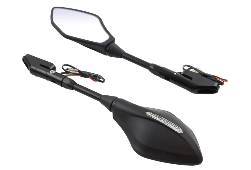 SEFIS Optic supersport zrkadlá s LED smerovkami Yamaha pre motocykel