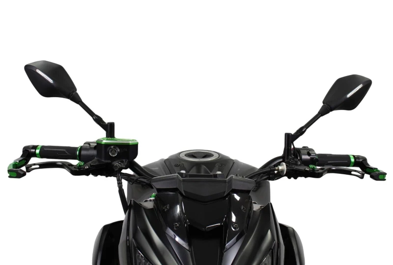 SEFIS Optic zrkadlá s LED smerovkami Kawasaki pre motocykel