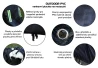 SEFIS Outdoor PVC plachta na motocykel XL 2. jakost pre motocykel