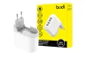 SEFIS rýchla nabíjačka do zásuvky so sklopnými kolíkmi 4x USB (2x USB 2.4A 5V + 2x USB 1A 5V) pre auto