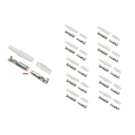 SEFIS set Faston - kulatý konektor 4mm s izoláciou - samec a samice - 10 ks