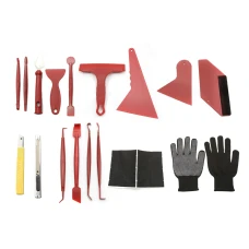 SEFIS sada nástrojov k lepenie fólií a tonovanie skla 17ks