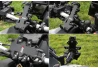 SEFIS SPINE L celokovový outdoor držiak pod zrkadlo