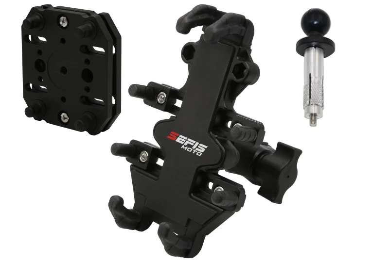 SEFIS Spine S držiak na telefón do krku riadenia anti-otrasovým adaptérem pre motocykel