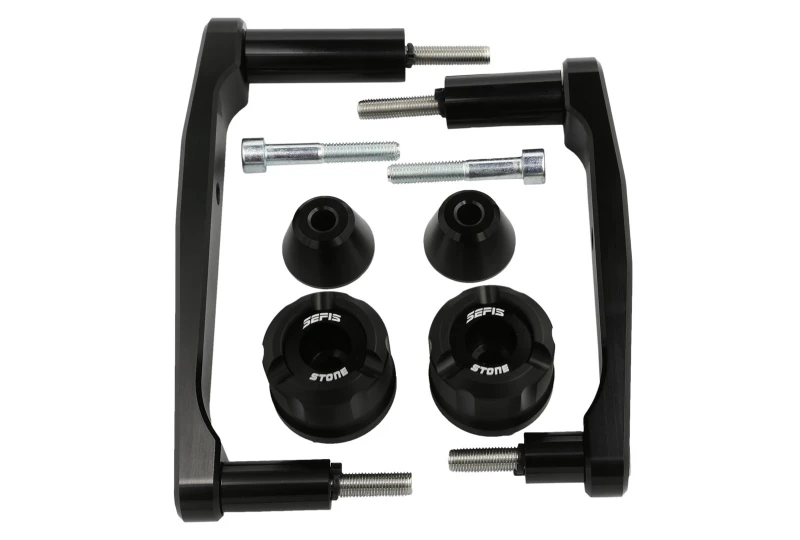 SEFIS STONE padacie protektory Kawasaki Z900 2017-2025 čierna pre motocykel