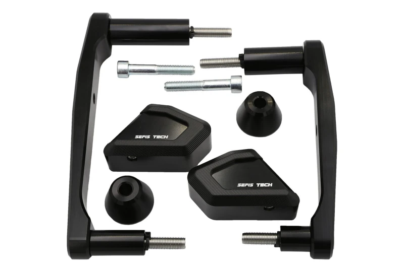 SEFIS TECH padacie protektory Kawasaki Z900 2019-2025 čierna pre motocykel