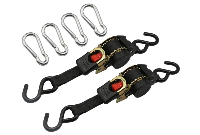 SEFIS upínací popruh samonavíjací 25mm x 1,8m - 2ks pre motocykel