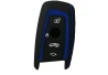 Silikónový obal na kľúčik BMW F10 F20 F30 Z4 X1 X3 X4 M1 M2 M3 1 2 3 5 7  Modrý pre auto