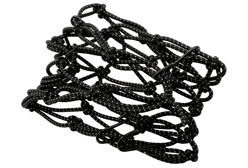 SEFIS gumová sieťka 40x40cm reflexná pre motocykel