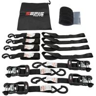 SEFIS SET 40 upevňovacie popruhy 4x kurtna 40mm x 240 cm 4x popruh TÜV/GS
