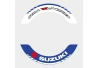 SEFIS dvojdielne polepy na kolesá SUZUKI GSX-R 750 pre motocykel