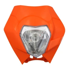 Universalné predné svetlo pre motorku style KTM oranžová