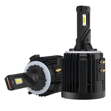 VW H7 LED ŽÁROVKY 72W PÁR / GOLF PASSAT TIGUAN TOURAN EOS SHARAN SCIROCCO biela