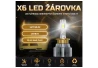 SEFIS X6 LED žiarovky D2S / D2R 70W pár biela pre auto
