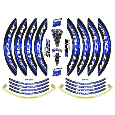 SEFIS PREMIUM ST 1 dvojdielne polepy na kolesá Yamaha MT-09