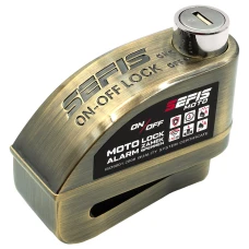SEFIS ON OFF zámok s alarmom na bicykel 