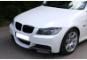 Predná maska ​​ľadvinky Double-line BMW 3 E90/91 2005-2008 čierna na automobil