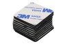 3M černá oboustranná samolepka 30x30mm 10ks 