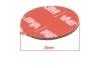 3M obojstranná samolepka Ø25mm 10ks 
