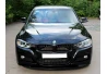 Predná maska ľadvinky Double-line BMW 3 F30 F31 2012-2018 čierna na automobil